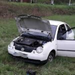 Żegiestów, samochód wypadł z drogi