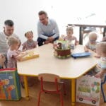 sześcioraczki Tylmanowa, gmina Ochotnica Dolna, trzecie urodziny, 3