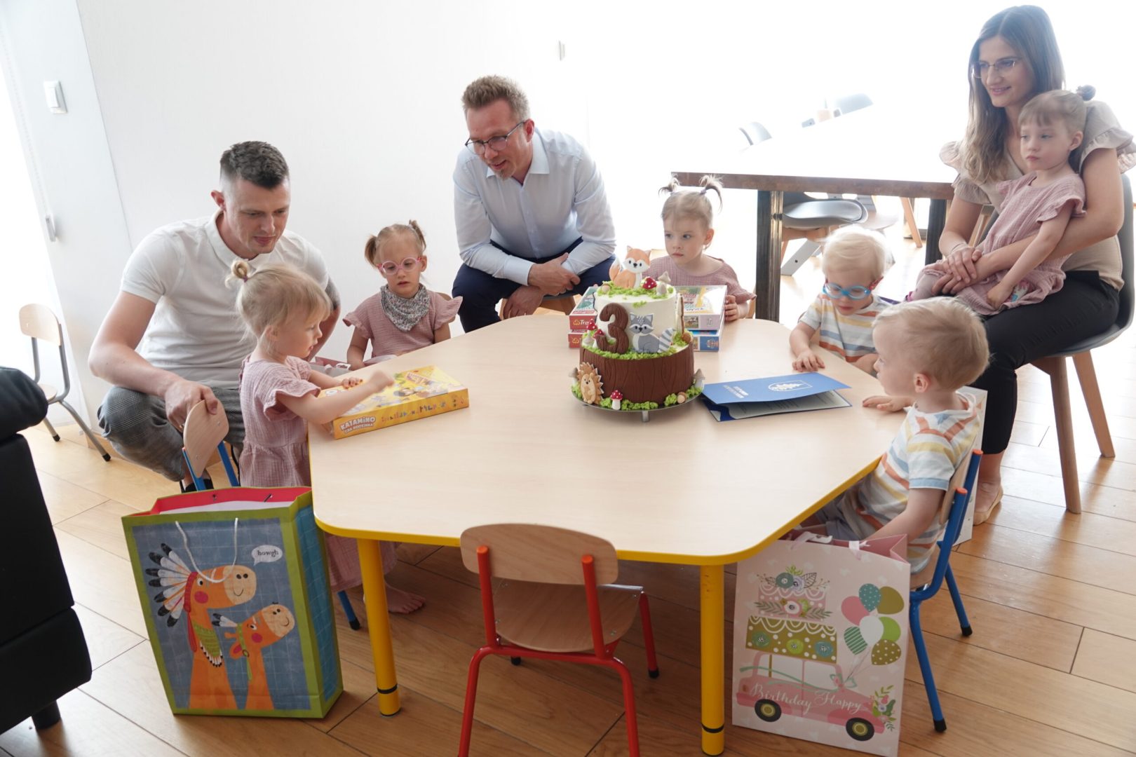sześcioraczki Tylmanowa, gmina Ochotnica Dolna, trzecie urodziny, 3