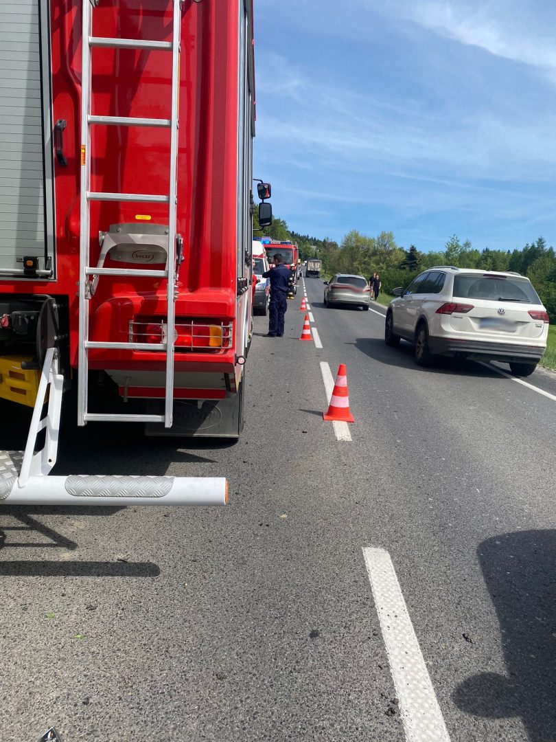 Gródek zderzenie osobówek