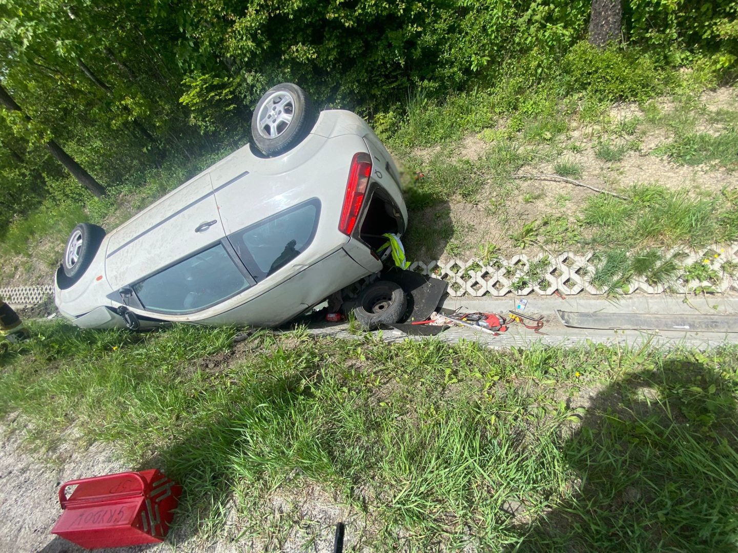 Gródek zderzenie osobówek