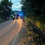 Tęgoborze, wypadek motocyklisty
