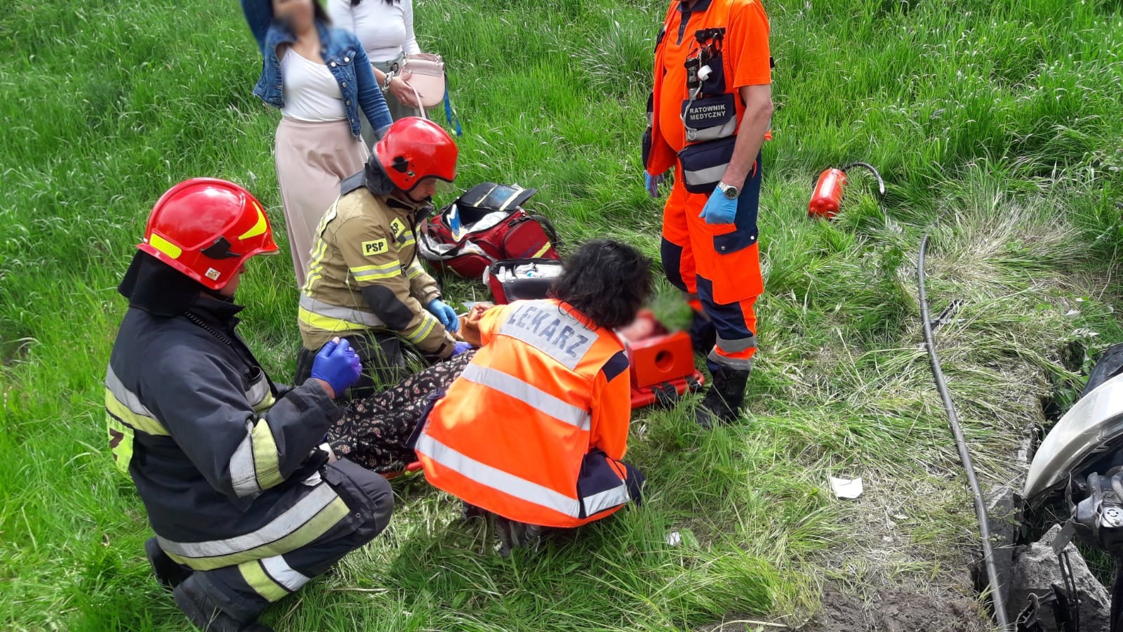 Krynica-Zdrój, Opel Astra, wypadek, 58-latka