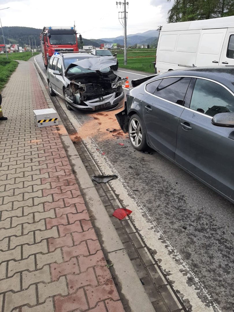 Łącko wypadek