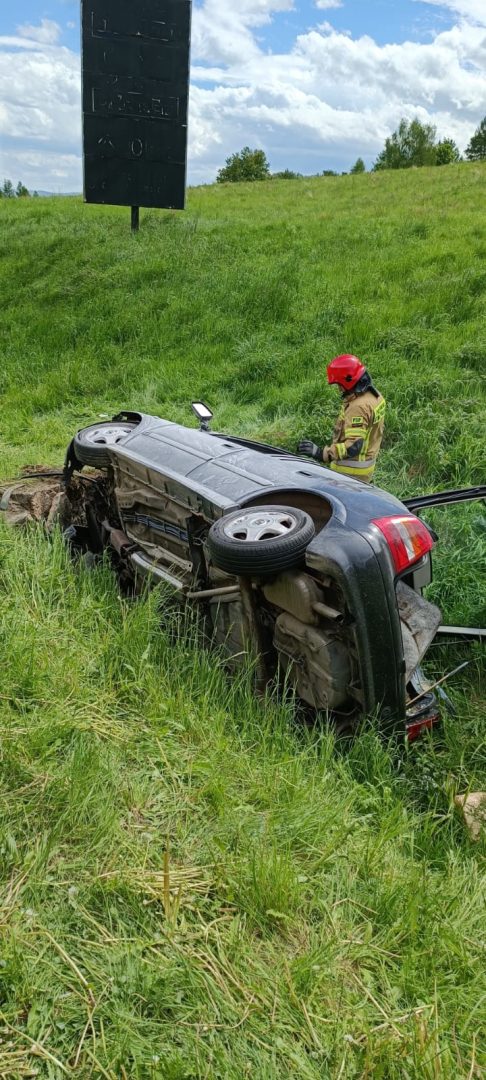 Krynica-Zdrój, Opel Astra, wypadek, 58-latka