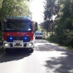 Naściszowa samochód wypadł z drogi