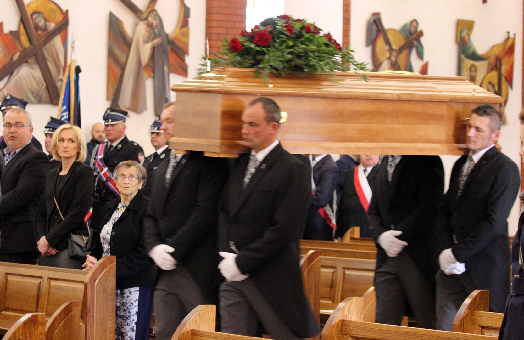 Pogrzeb Józefa Leśniaka