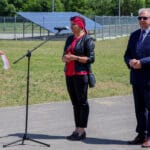 otwarcie tężni solankowej i boiska do piłki ręcznej plażowej
