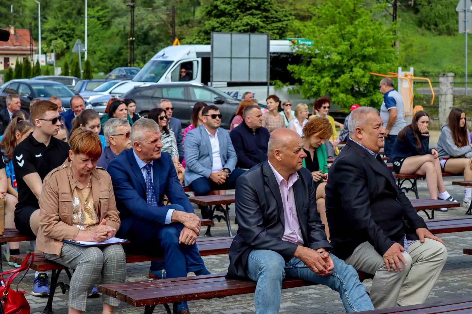 otwarcie tężni solankowej i boiska do piłki ręcznej plażowej