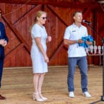 otwarcie tężni solankowej i boiska do piłki ręcznej plażowej