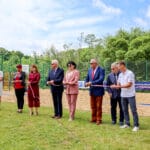otwarcie tężni solankowej i boiska do piłki ręcznej plażowej