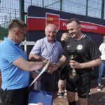 Turniej Piłki Nożnej Pracowników Samorządowych i Służb Mundurowych o Puchar Starosty Nowosądeckiego i Wójta Gminy Łącko