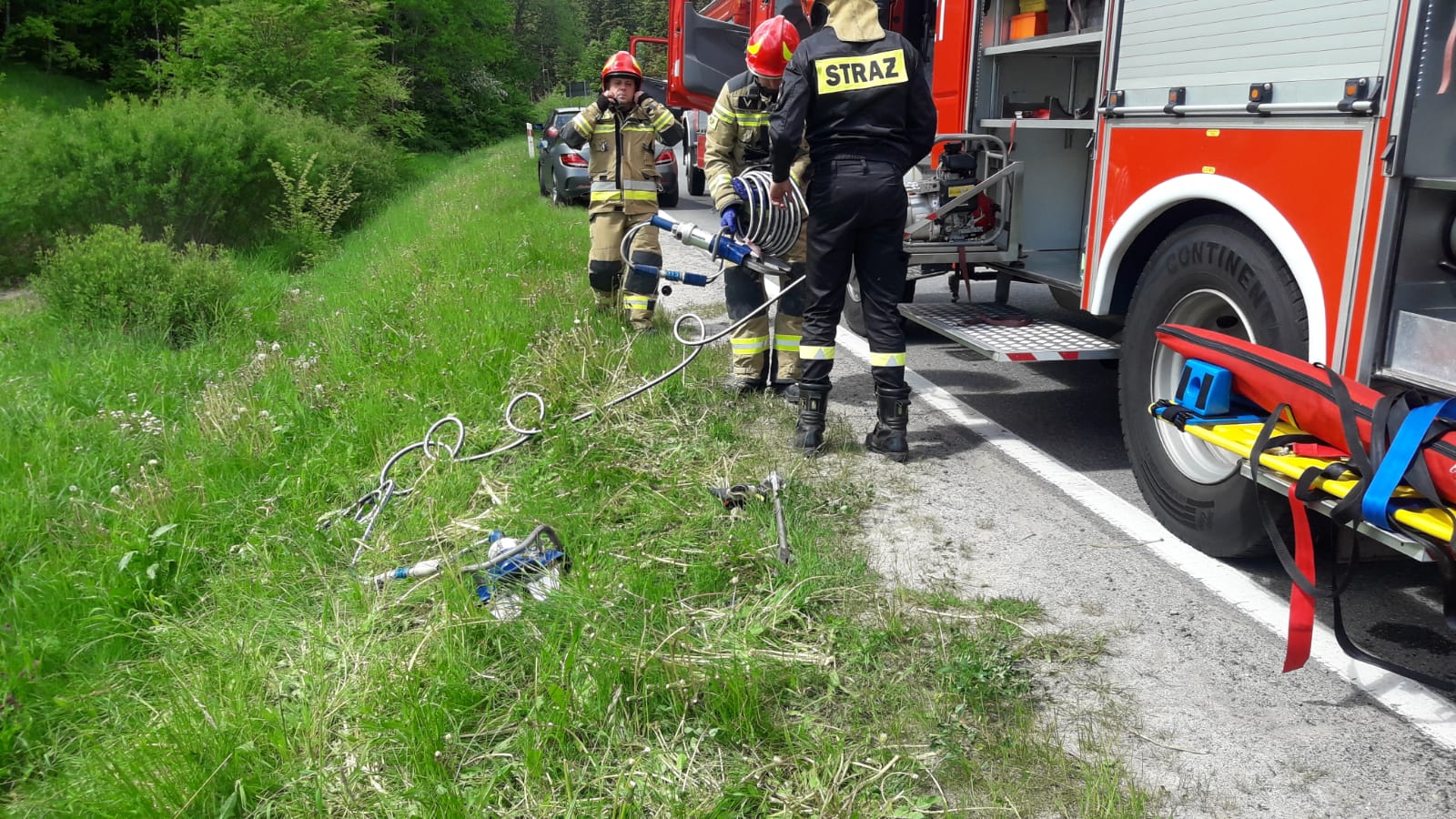 Krynica-Zdrój, Opel Astra, wypadek, 58-latka