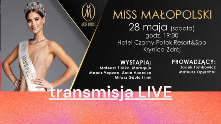 Krynica-Zdrój. Finał Miss Małopolski 2022 [Transmisja na żywo]