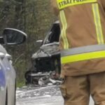 Łyczanka, pożar samochodu klasycznego