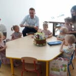 sześcioraczki Tylmanowa, gmina Ochotnica Dolna, trzecie urodziny, 3