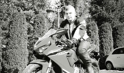 Dawid Karpierz, 19-letni motocyklista