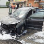Świniarsko pożar samochodu