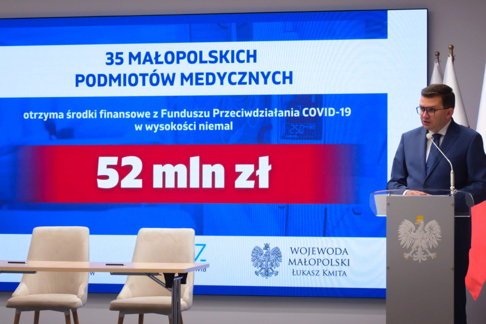 Pieniądze dla małopolskich szpitali