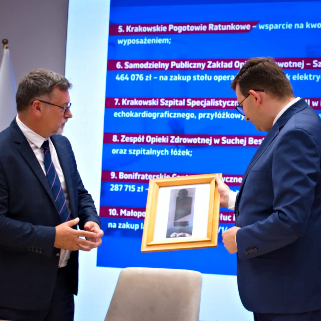 Pieniądze dla małopolskich szpitali