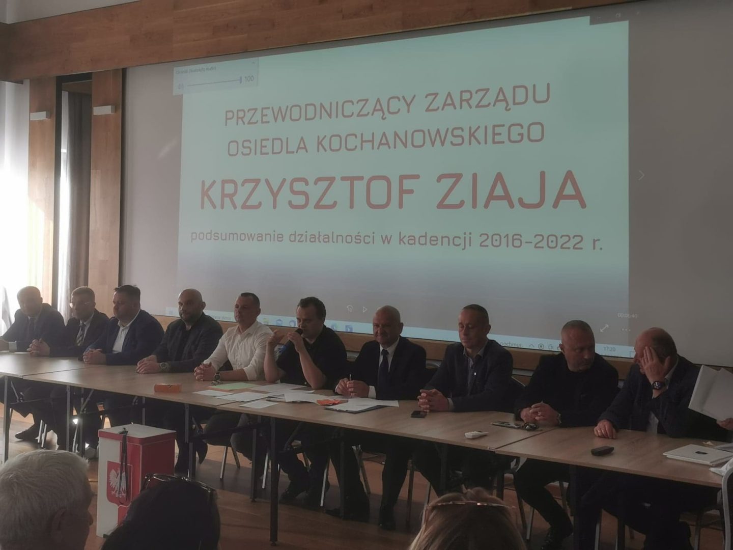 wybory na przewodniczącego osiedla Kochanowskiego, przewodniczący osiedla Kochanowskiego, zarząd osiedla Kochanowskiego, Krzysztof Ziaja