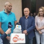 Nowy Sącz protest pod OSM