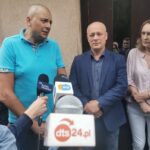 Nowy Sącz protest pod OSM