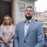 Nowy Sącz protest pod OSM