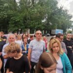 Nowy Sącz protest pod OSM