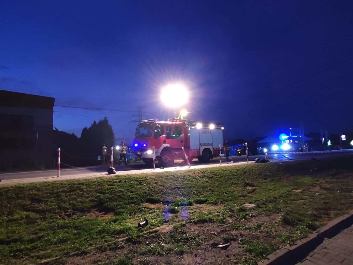 Chełmiec, nie żyją dwie osoby, wypadek na motocyklu