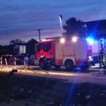 Chełmiec, nie żyją dwie osoby, wypadek na motocyklu