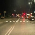 Nowy Sącz, wypadek 20-latków, kolizja, Audi