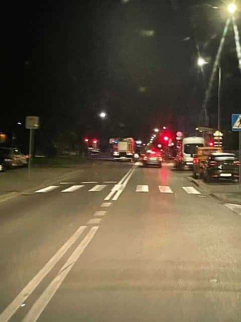 Nowy Sącz, wypadek 20-latków, kolizja, Audi