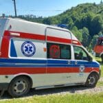 wypadek ciągnika Bukowiec