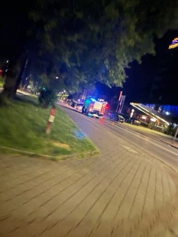 Nowy Sącz, wypadek 20-latków, kolizja, Audi