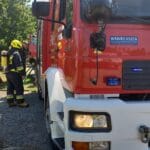 Trzycierz pożar w kotłowni