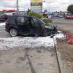 Świniarsko pożar samochodu