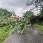 Biała Wyżna, naruszona konstrukcja, zalany sklep, respirator, akcje strażackie