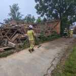 Biała Wyżna, naruszona konstrukcja, zalany sklep, respirator, akcje strażackie
