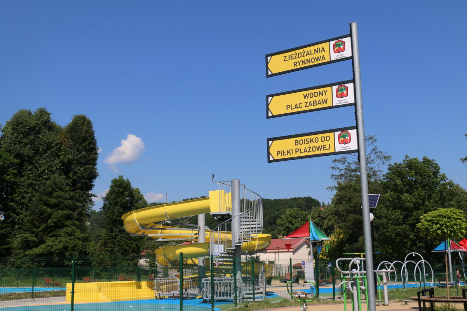 park miejski Limanowa