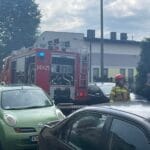Żywiecka, pożar w łazience