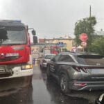 Żywiecka, pożar w łazience