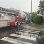 Żywiecka, pożar w łazience