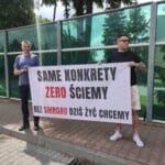 Nowy Sącz protest pod OSM
