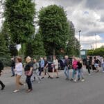 Nowy Sącz protest pod OSM