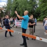 Nowy Sącz protest pod OSM