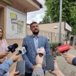 Nowy Sącz protest pod OSM