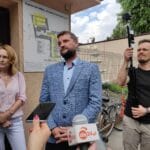 Nowy Sącz protest pod OSM
