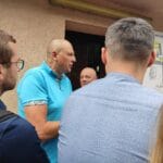 Nowy Sącz protest pod OSM
