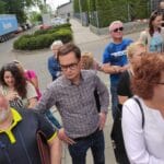 Nowy Sącz protest pod OSM